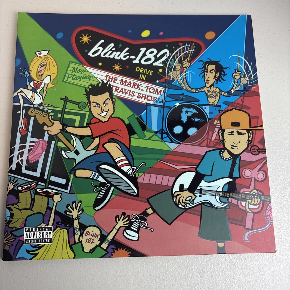 Blink 182 The Mark, Tom and Travis Show 12 Inch Vinyl Record